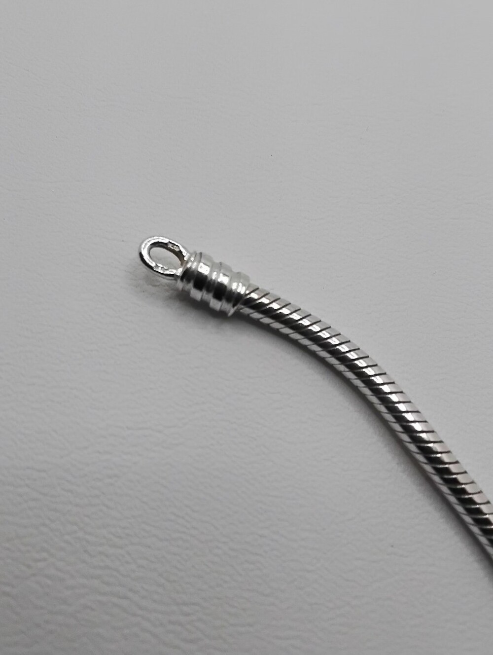 Authentic Pandora Sterling Silver Snake Chain Necklace - EUC - Picture 8 of 12
